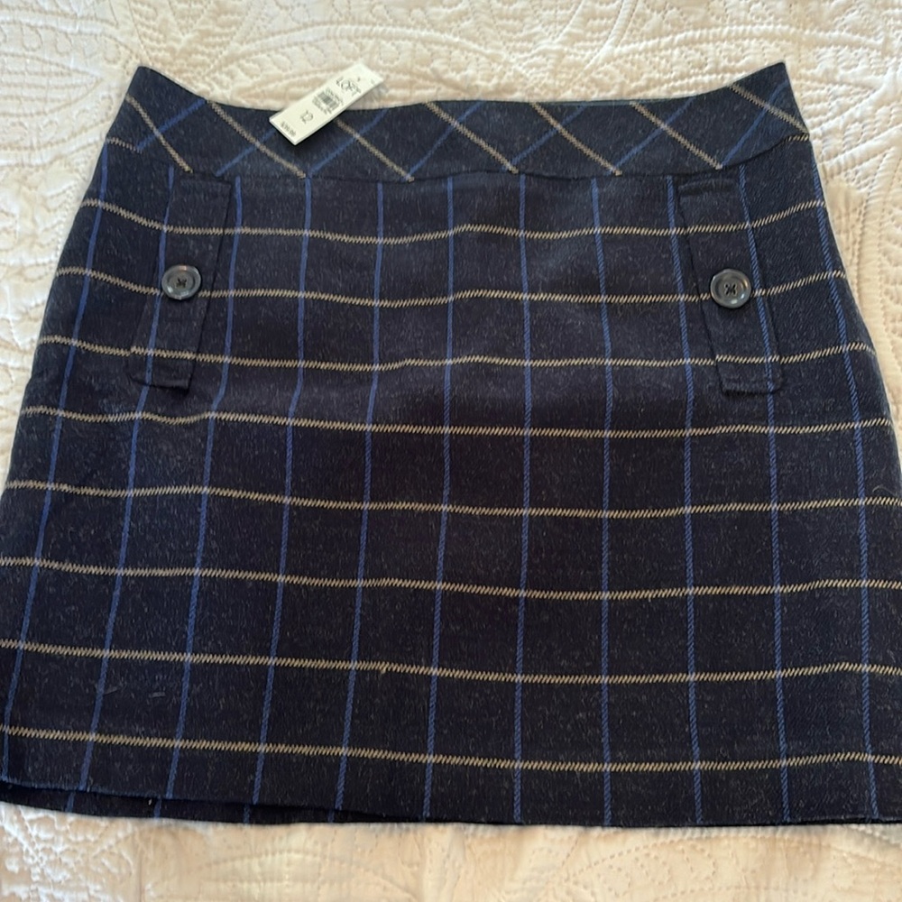NWT Ann Taylor Loft Wool Skirt. Size 12!